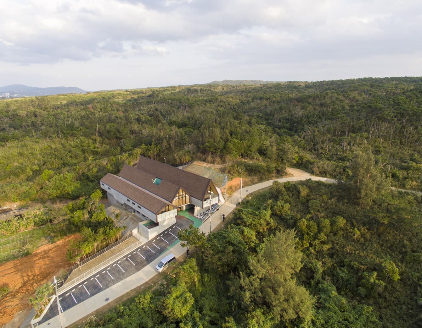 自然豊かな沖縄県恩納村にある子どもの森保育園